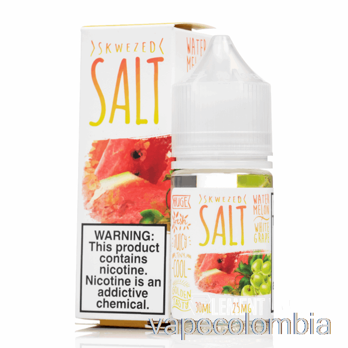 Vape Desechable Sandía Uva Blanca - Sales Skwezed - 30ml 50mg